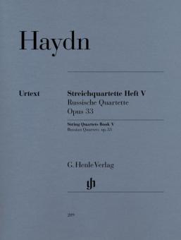 String Quartets Book V Op. 33 