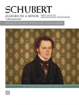 Allegro in A Minor, Op. 144 ('Lebensstürme') 
