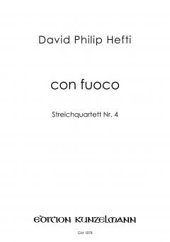 con fuoco - String Quartet No. 4 
