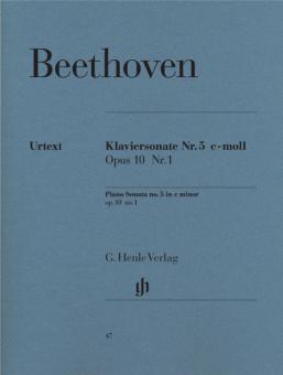 Piano Sonata no. 5 in c minor Op. 10 no.1 