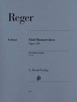 Five Humoresques for Piano Op. 20 