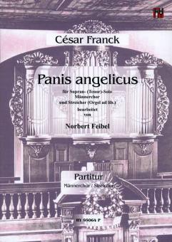 Panis Angelicus für Sopran(Tenor)-Solo, Männerchor und Orchester 