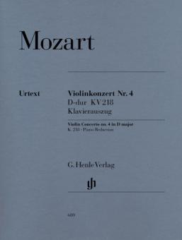 Violin Concerto no. 4 in D major K. 218 