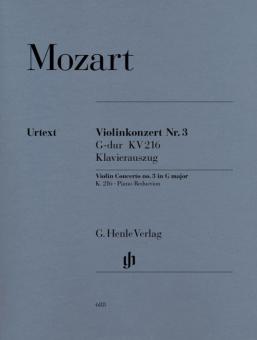 Violin Concerto no. 3 in G major K. 216 