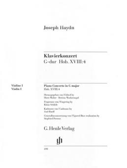 Concerto F major Hob. XVIII:3 