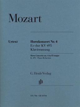 Concerto for Horn and Orchestra No. 4 E flat major K. 495 