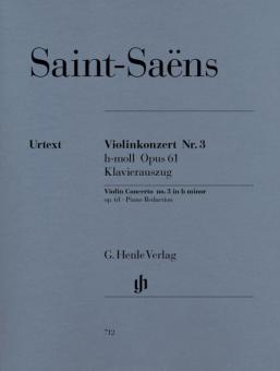 Concerto for Violin and Orchestra No. 3 b minor Op. 61 