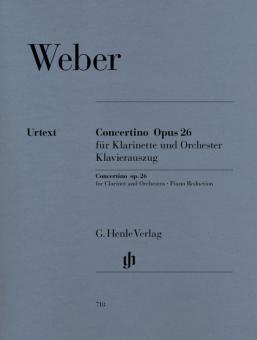 Concertino Op. 26 for Clarinet and Orchestra 