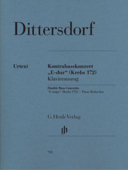 Double Bass Concerto in 'E major' Krebs 172 