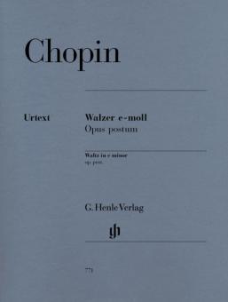 Waltz e minor Op. post. 