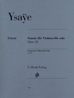 Sonata for Violoncello solo Op. 28 