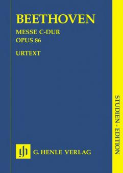 Mass C Major op. 86 