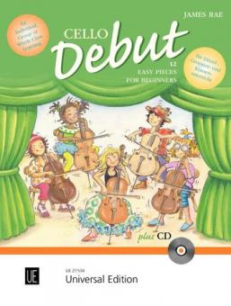 Cello Debut - Pupil's Book With CD 