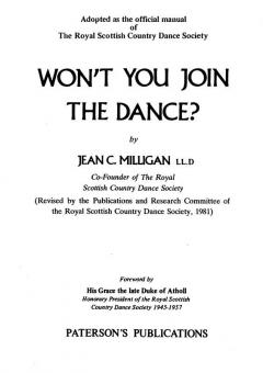 Won't You Join The Dance 