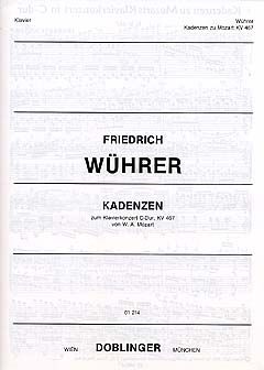 Kadenzen zu Mozarts Klavierkonzert C-Dur KV467 