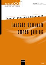 Laudate Dominum omnes gentes 