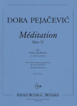 Meditation op. 51 