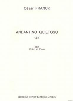 Andantino quietoso op. 6 