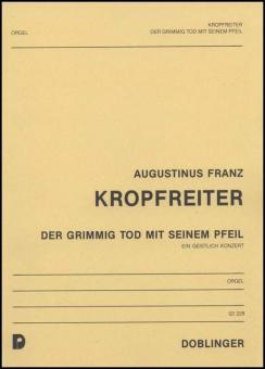 Der grimmig Tod mit seinem Pfeil 