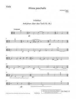 Missa paschalis Standard