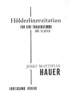 Hölderlinrezitation (April 1949) 