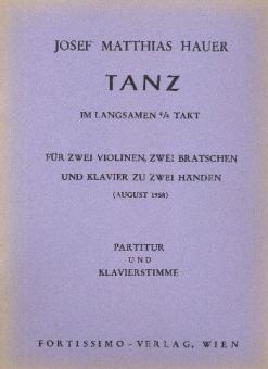 Tanz im langsamen 4/4 Takt 