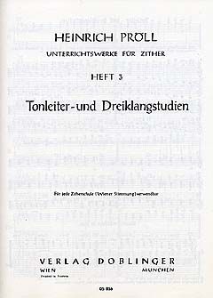 Unterrichtswerke für Zither Heft 3 