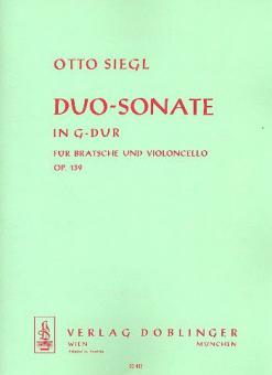 Duo-Sonate in G op. 139 