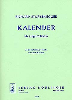 Kalender für junge Cellisten 