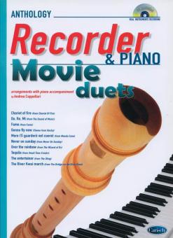 Anthology: Movie Duets For Recorder & Piano 