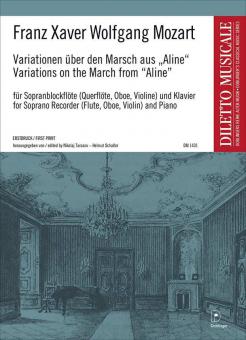 Variationen über den Marsch aus ''Aline'' 