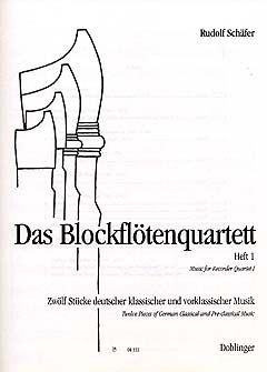 Das Blockflötenquartett 1 