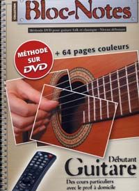 Bloc Notes Guitare Acoustique Methode 