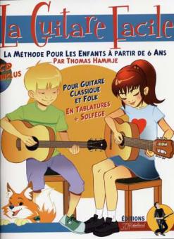 Guitare Facile Methode Pour Enfants Rebillard CD 