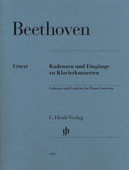 Cadenzas and Lead-ins for Piano Concertos 