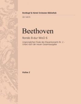 Rondo B-dur WoO 6 (Ursprüngliches Finale des Klavierkonzerts Nr. 2) 