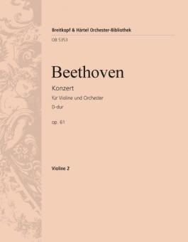 Konzert für Violine und Orchester D-Dur op. 61 