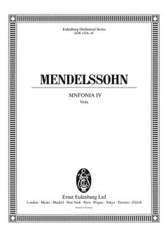 Sinfonia Nr. 4 c-moll MWV N 4 