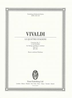 Concerto F-Dur 'Der Herbst' op. 8/3 RV 293 