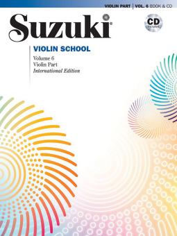 Suzuki Violin School 6 - Violin Part & CD 