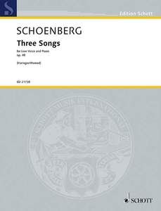 Three Songs op. 48 Standard