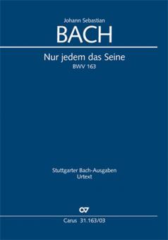 Nur jedem das Seine 
