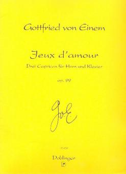 Jeux d'amour op. 99 