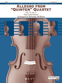 Allegro from 'Quinten' Quartet Standard