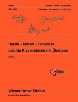 Easy piano pieces with practice tips Volume 2: Haydn 