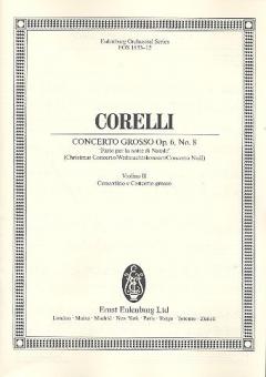 Concerto grosso op. 6 Nr. 8 g-moll 