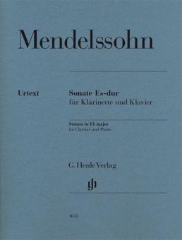 Sonata in E flat major for Clarinet and Piano 