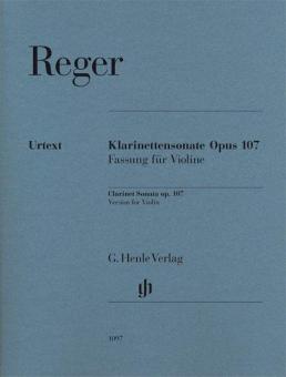 Clarinet Sonata op. 107 