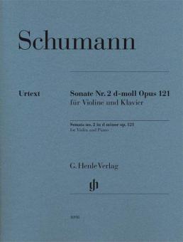 Sonata no. 2 in d minor Op. 121 for Violin and Piano 