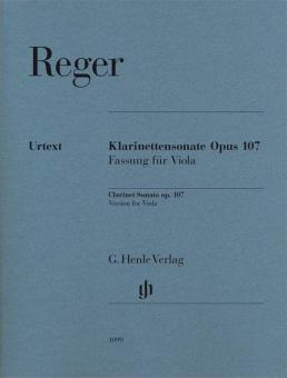 Clarinet Sonata op. 107 